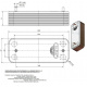 Теплообменник пластинчатый Zilmet ZB 190 (INOX AISI 316L) 10 пластин (17B1901000)