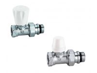 Комплект угловых радиаторных кранов Caleffi 1/2" (411431)