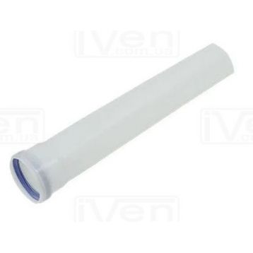Труба удлинитель для конденсационного газового котла d80mm PP-R L-500mm (CE.00.51 PP) - 1