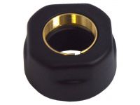 Гайка для мідної труби Carlo Poletti d15 мм x 24-19 BLACK MATTE (A58409EFS9005O) - 1