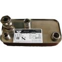 Теплообменник ZB 195 (INOX AISI 316L) 12 пластин Ø1/2"G/ Ø3/4" G/Ø3/4" НГ/Ø21 Zilmet S.p.A. (17B1951200)