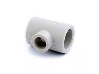 Трійник PRAWTECH PP-R редукційний d50 x d40 x d50 (PP310050040) PRAWTECH - 1