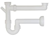 Ghidini SpA для двойной мойки с пидлюченням стиральной машины d40 х 1 1/2" (141)