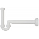 Ghidini SpA Сифон трубчатий для біде (під автопробку) d40 х 1 1/4" (350)