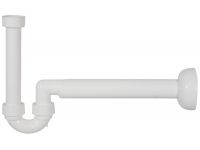 Ghidini SpA Сифон трубчатий для біде (під автопробку) d40 х 1 1/4" (350)