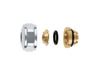 CALEFFI Гайка з ніпелем хромована d3/4" х 15 мм (мідь) (437515)