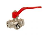 Bianchi Кран триходовий кульовий d3/4" L-подібний (4253L0050F)