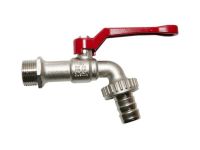 Кран поливочний шаровой Bonomi ARNO 1/2" алюминиевая ручка (73000204R)