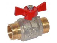 Кран шаровой Bonomi TAMIGI 3/4" НН "бабочка" (76470006R)