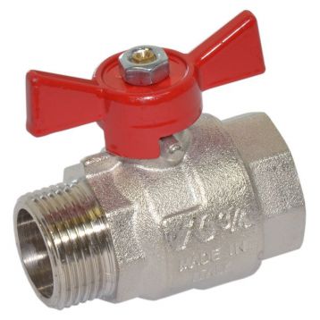 Кран шаровой Bonomi TAMIGI 3/4" ВН "бабочка" (76070006R) Bonomi - 1