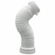 Гофра для унітазу GoPlast S.r.l. GO-MAGIC LUX L290÷590 мм (розтягнення) (1024LUX000)