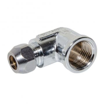 Коліно хром VA Albertoni srl Ø10 х 1/2" В (G02537)