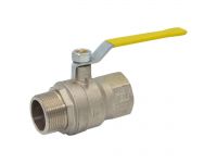 79550110 Кран газовий кульовий MISSUORI GAS Ø1 1/4" ВЗ сталева ручка Idrosanitaria Bonomi