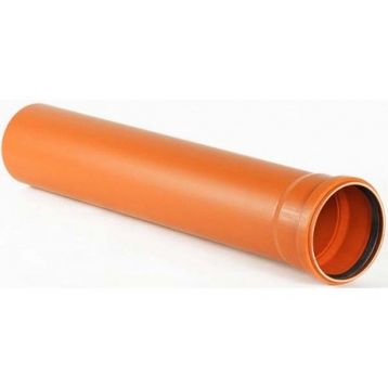 Труба для зовнішньої каналізації SN4 Ø160 x 4,0 мм L3000 мм PVC Valrom Україна (CA000516003П)