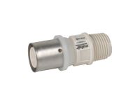 BRAVO PRESS PPSU Перехідник d20 (2,0) х 3/4" ЗР Valsir S.p.A. (VS0150225 / VS0152225)