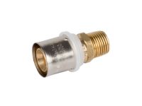 PEXAL BRASS Перехідник (прес) Ø16 (2,25) х 3/4" З Valsir S.p.A. (VS0170211)