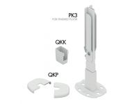 MB Fix PK3+QKK+QKP Комплект низьких підлогових кронштейнів (2 шт.) для пан. радіаторів (300÷1000 мм) MB (60741003)