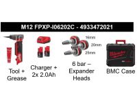 NEW Інструмент розширювальний M12 10 бар Ø16, 20, 25 мм + змащувач Uponor GmbH (1119379)