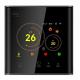 4HEAT AE-740 Терморегулятор для електричної чи водяної теплої підлоги WiFi Кольоровий дисплей, Чорний (4HT.AE740B.WF)