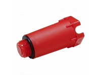 Монтажна заглушка d1/2" ЧЕРВОНА ALPHAHEAT Sp. z o (7-0120-020-01-03) - 1